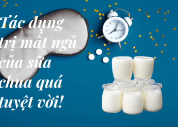 tác dụng trị mất ngủ của sữa chua